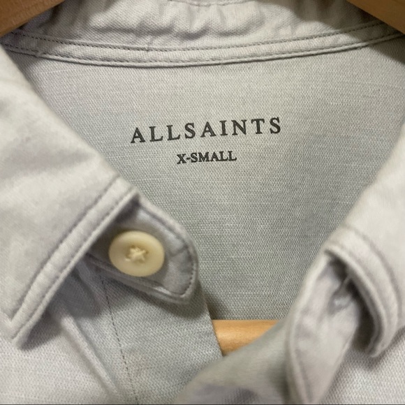 All Saints Redondo Half Sleeve Shirt - Picture 4 of 6
